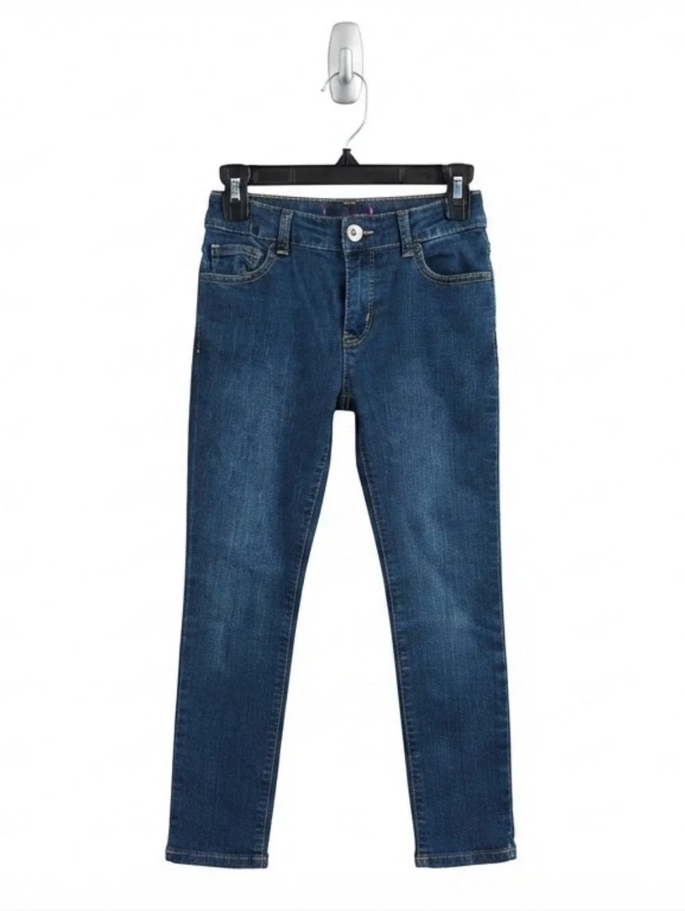 The Children's Place Girls Blue Super Skinny Jeans Denim Slim Size 12